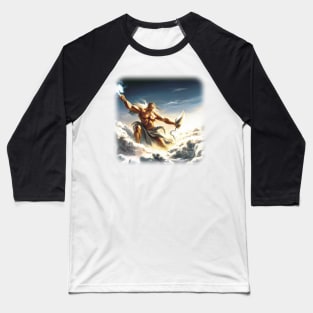 Painting of the Greek god Zeus Baseball T-Shirt